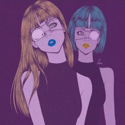 动漫简约女头像_高清简约动漫女生头像图片