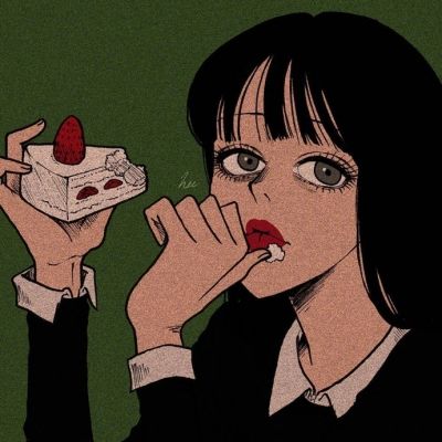 动漫简约女头像_高清简约动漫女生头像图片