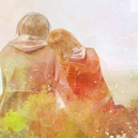 动漫头像情侣一张两人