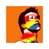 重口味一男一女卡通情侣图片头像