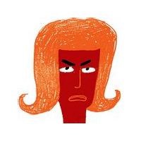 重口味一男一女卡通情侣图片头像