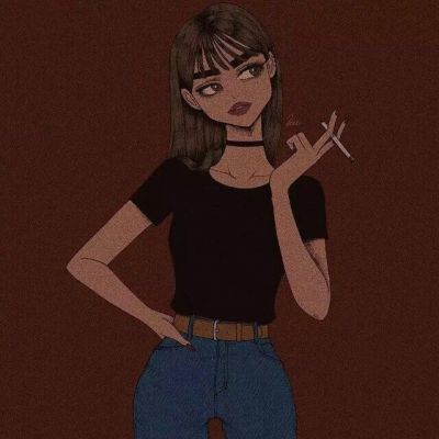 动漫简约女头像_高清简约动漫女生头像图片