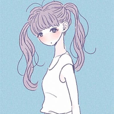 动漫简约女头像_高清简约动漫女生头像图片