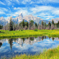 风景优美的微信山水图片头像