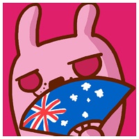 贱萌冷兔头像图片