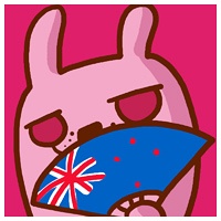 贱萌冷兔头像图片