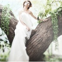 微信头像女生婚纱_只想为你穿一袭婚纱