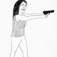 重口味一男一女卡通情侣图片头像