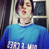 女生蓝色头像小清新 蓝色控