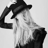 女人黑白头像 有些人一旦相遇就不能离分