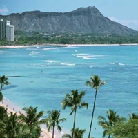 海滩微信头像 海边海滩意境风景