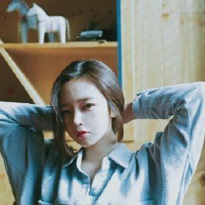 女生蓝色头像小清新 蓝色控