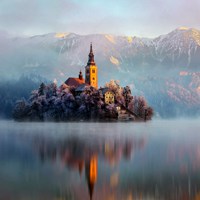 风景优美的微信山水图片头像