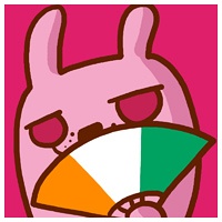 贱萌冷兔头像图片