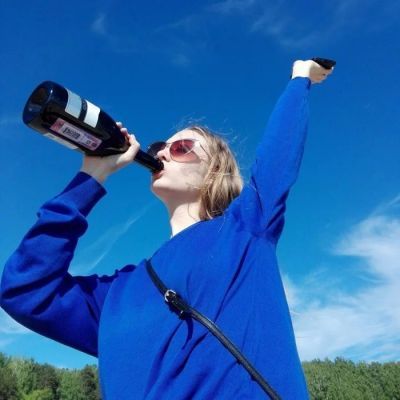 女生蓝色头像小清新 蓝色控