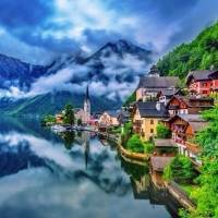 风景优美的微信山水图片头像