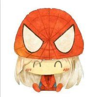 卡通蘑菇头情侣头像