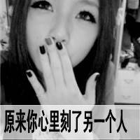 个性灰色带字头像女生 伤痛太深爱上了空城