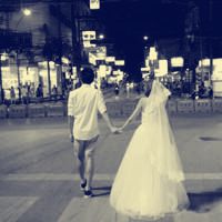 好看复古风格的情侣头像图片