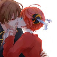 亲吻微信卡通头像