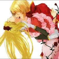 亲吻微信卡通头像