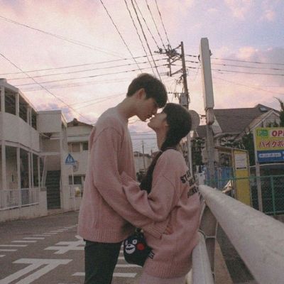 情侣真人头像高清大图 走进你的梦里面