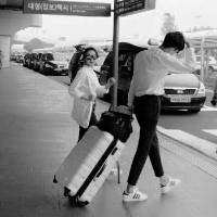 回忆中的黑白双人情侣头像