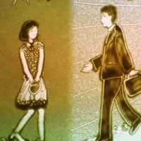 创意浪漫的沙画情侣头像图片