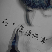 个性灰色带字头像女生 伤痛太深爱上了空城