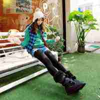 围巾女生头像 高清好看的戴围巾女生头像图片