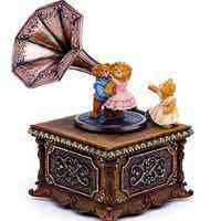 创意的水晶球音乐盒头像图片