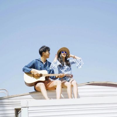 情侣真人头像高清大图 走进你的梦里面