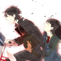 亲吻微信卡通头像