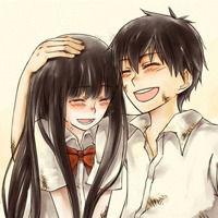 亲吻微信卡通头像