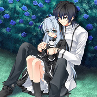 亲吻微信卡通头像