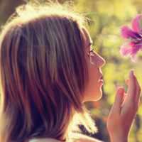 好看唯美的女生头像 无意间爱上你的秀丽淡雅