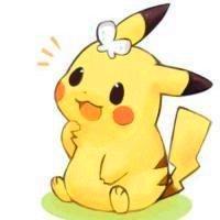 身穿黄色虎纹的电气老鼠皮卡丘