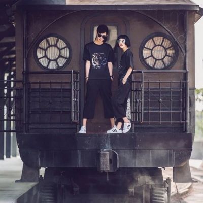 情侣真人头像高清大图 走进你的梦里面