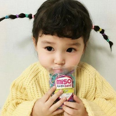 萌娃头像女生搞怪可爱