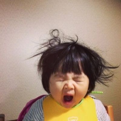 萌娃头像女生搞怪可爱
