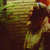 围巾女生头像 高清好看的戴围巾女生头像图片