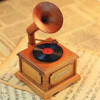 创意的水晶球音乐盒头像图片