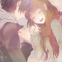 亲吻微信卡通头像