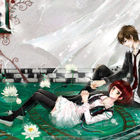 亲吻微信卡通头像