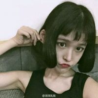 短发个性女生头像 我用味蕾爱着你