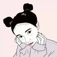 个性女生漫画头像,简简单单却又不失个性