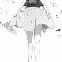 只有腿的日漫女头像