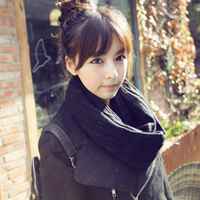 围巾女生头像 高清好看的戴围巾女生头像图片