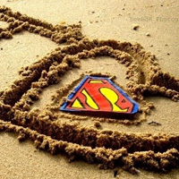 高清好看的微信头像超人标志