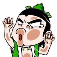 卡通贴玻璃头像 动漫人物贴玻璃